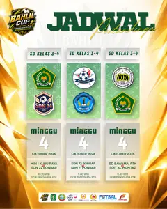 Day 1 · Minggu, 4 Oktober 2026 poster 1