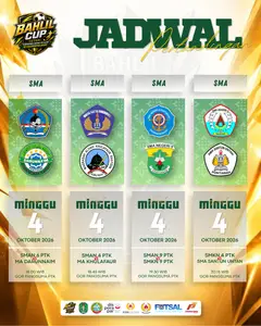 Day 1 · Minggu, 4 Oktober 2026 poster 3